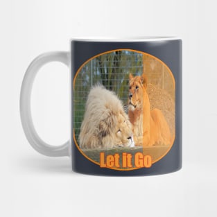 Caged animals Freedom Lions Mug